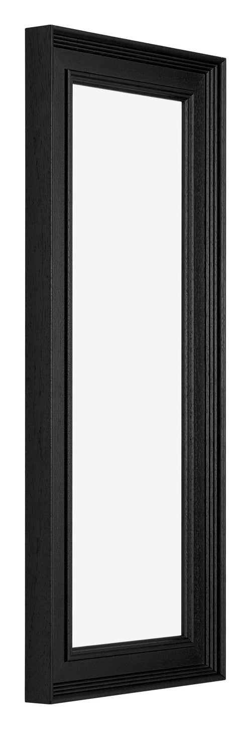 Londen Legna Cornice 20x60cm Nero Davanti Obliquo | Yourdecoration.it