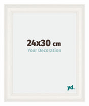 Londen Legna Cornice 24x30cm Bianco Davanti Dimensione | Yourdecoration.it