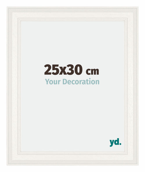 Londen Legna Cornice 25x30cm Bianco Davanti Dimensione | Yourdecoration.it