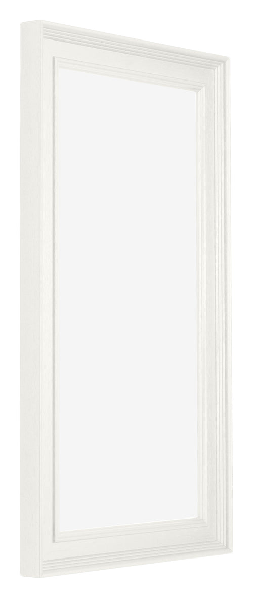 Londen Legna Cornice 30x60cm Bianco Davanti Obliquo | Yourdecoration.it