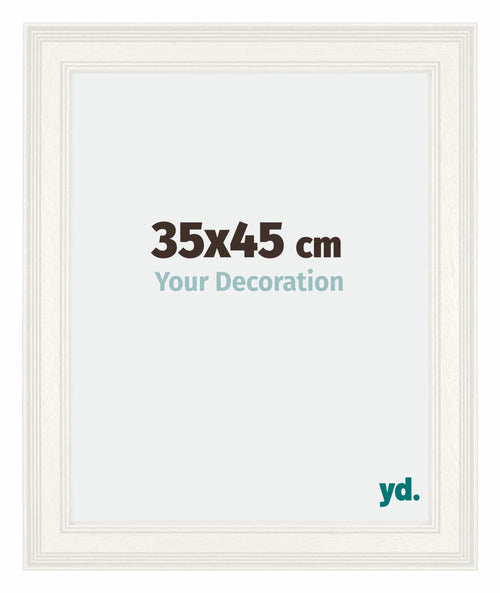 Londen Legna Cornice 35x45cm Bianco Davanti Dimensione | Yourdecoration.it