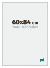 Miami Alluminio Cornice 60x84cm Argento Opaco Davanti Dimensione | Yourdecoration.it