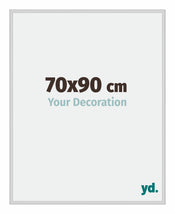 Miami Alluminio Cornice 70x90cm Argento Opaco Davanti Dimensione | Yourdecoration.it