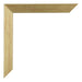 Mura MDF Cornice 18x24cm Oro Lucido Dettaglio Angolo | Yourdecoration.it