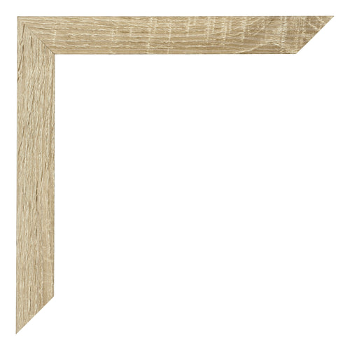 Mura MDF Cornice 18x24cm Rovere Dettaglio Angolo | Yourdecoration.it