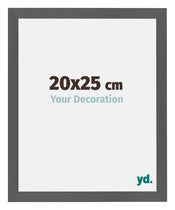 Mura MDF Cornice 20x25cm Antracite Dimensione | Yourdecoration.it