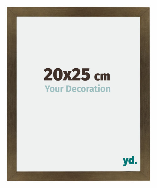 Mura MDF Cornice 20x25cm Bronzo Decorativo Davanti Dimensione | Yourdecoration.it