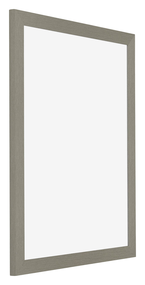 Mura MDF Cornice 20x25cm Grigio Davanti Obliquo | Yourdecoration.it