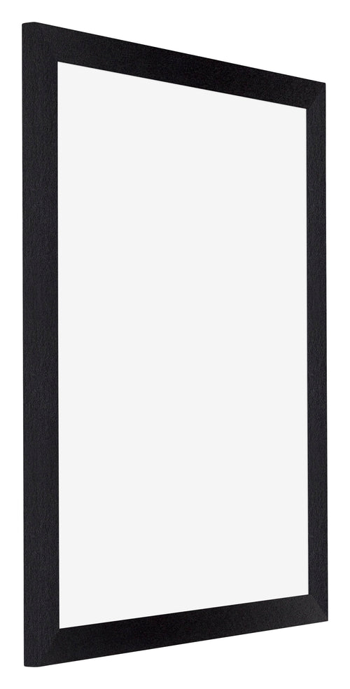 Mura MDF Cornice 20x25cm Nero Opaco Davanti Obliquo | Yourdecoration.it