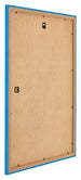 Mura MDF Cornice 20x28cm Blu Acceso Retro Obliquo | Yourdecoration.it