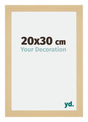 Mura MDF Cornice 20x30cm Acero Decorativo Davanti Dimensione | Yourdecoration.it