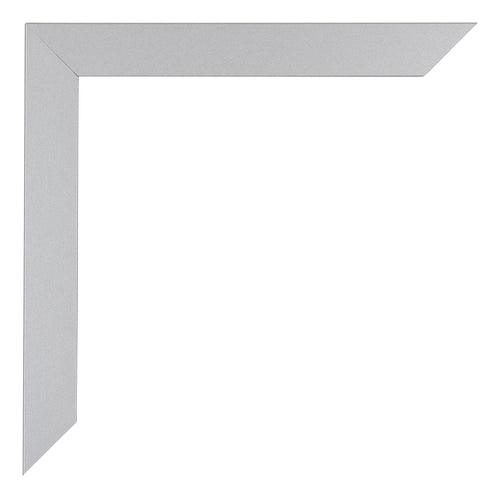 Mura MDF Cornice 20x30cm Argento Opaco Dettaglio Angolo | Yourdecoration.it