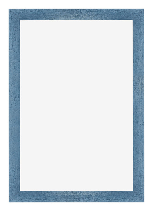 Mura MDF Cornice 20x30cm Blu Acceso Spazzato Davanti | Yourdecoration.it