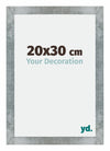 Mura MDF Cornice 20x30cm Ferro Spazzato Davanti Dimensione | Yourdecoration.it