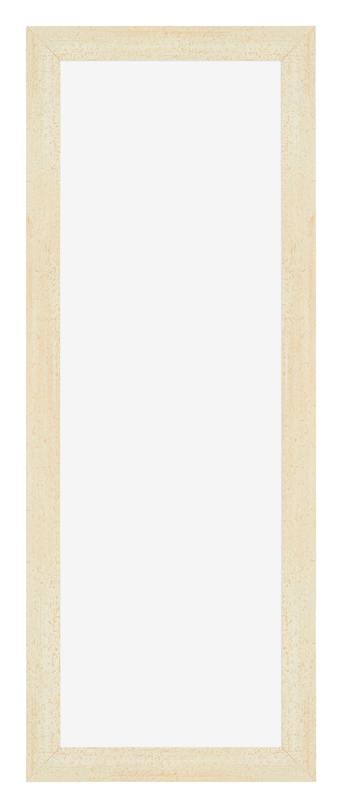 Mura MDF Cornice 20x60cm Bianco Opaco Davanti Obliquo | Yourdecoration.it