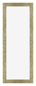 Mura MDF Cornice 20x60cm Oro Antico Davanti Obliquo | Yourdecoration.it