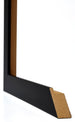 Mura MDF Cornice 21x29 7cm Nero Opaco Dettaglio Intersezione | Yourdecoration.it