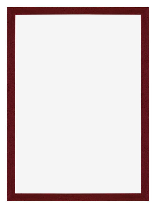 Mura MDF Cornice 21x29 7cm Vino Rosso Spazzato Davanti | Yourdecoration.it