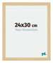 Mura MDF Cornice 24x30cm Acero Decorativo Davanti Dimensione | Yourdecoration.it