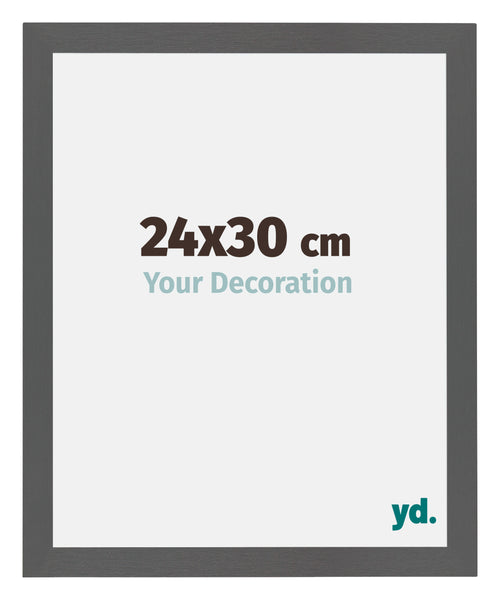 Mura MDF Cornice 24x30cm Antracite Dimensione | Yourdecoration.it