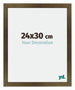 Mura MDF Cornice 24x30cm Bronzo Decorativo Davanti Dimensione | Yourdecoration.it