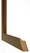 Mura MDF Cornice 24x30cm Bronzo Decorativo Dettaglio Intersezione | Yourdecoration.it