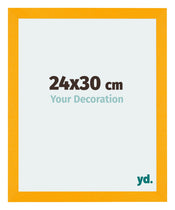 Mura MDF Cornice 24x30cm Giallo Davanti Dimensione | Yourdecoration.it