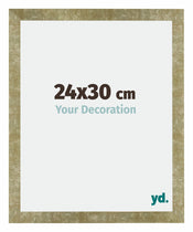 Mura MDF Cornice 24x30cm Oro Antico Davanti Dimensione | Yourdecoration.it