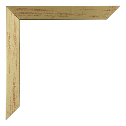 Mura MDF Cornice 24x30cm Oro Lucido Dettaglio Angolo | Yourdecoration.it