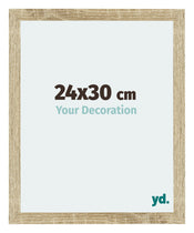 Mura MDF Cornice 24x30cm Rovere Davanti Dimensione | Yourdecoration.it