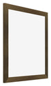 Mura MDF Cornice 25x25cm Bronzo Decorativo Davanti Obliquo | Yourdecoration.it