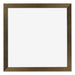 Mura MDF Cornice 25x25cm Bronzo Decorativo Davanti | Yourdecoration.it