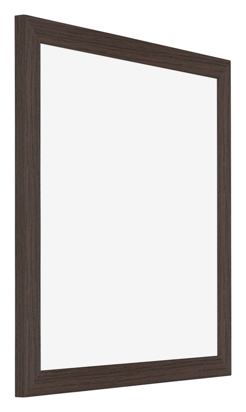 Mura MDF Cornice 25x25cm Quercia Scura Davanti Obliquo | Yourdecoration.it