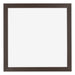 Mura MDF Cornice 25x25cm Quercia Scura Davanti | Yourdecoration.it