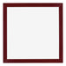 Mura MDF Cornice 25x25cm Vino Rosso Spazzato Davanti | Yourdecoration.it