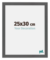 Mura MDF Cornice 25x30cm Antracite Dimensione | Yourdecoration.it