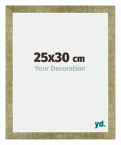 Mura MDF Cornice 25x30cm Oro Antico Davanti Dimensione | Yourdecoration.it