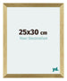 Mura MDF Cornice 25x30cm Oro Lucido Davanti Dimensione | Yourdecoration.it