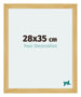 Mura MDF Cornice 28x35cm Pino Decorativo Davanti Dimensione | Yourdecoration.it