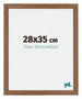 Mura MDF Cornice 28x35cm Rovere Rustico Davanti Dimensione | Yourdecoration.it