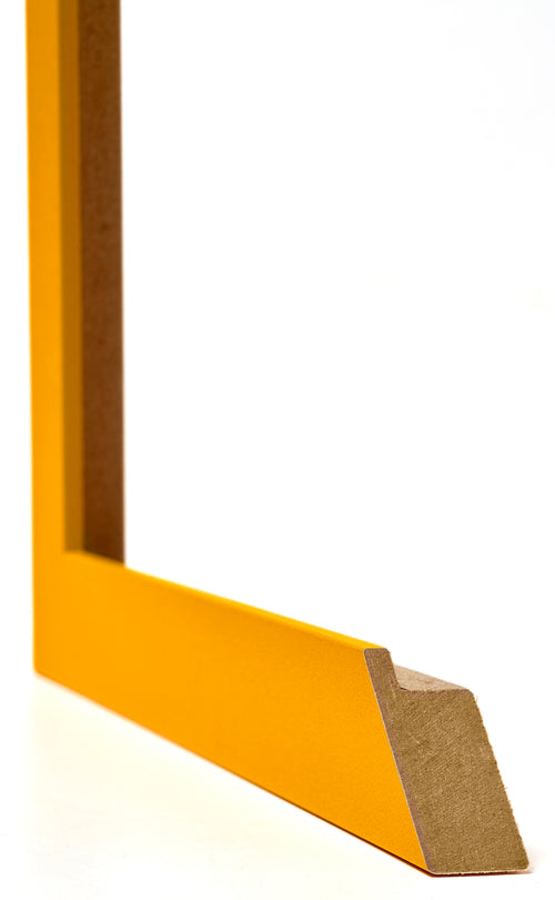 Mura MDF Cornice 29 7x42cm Giallo Dettaglio Intersezione | Yourdecoration.it