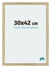 Mura MDF Cornice 30x42cm Rovere Davanti Dimensione | Yourdecoration.it