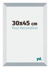 Mura MDF Cornice 30x45cm Alluminio Spazzolato Davanti Dimensione | Yourdecoration.it