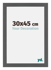 Mura MDF Cornice 30x45cm Antracite Dimensione | Yourdecoration.it