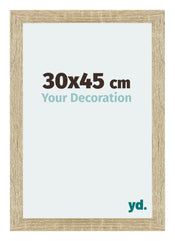 Mura MDF Cornice 30x45cm Rovere Davanti Dimensione | Yourdecoration.it