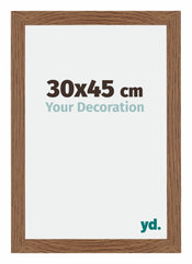 Mura MDF Cornice 30x45cm Rovere Rustico Davanti Dimensione | Yourdecoration.it