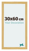 Mura MDF Cornice 30x60cm Pino Decorativo Davanti Dimensione | Yourdecoration.it