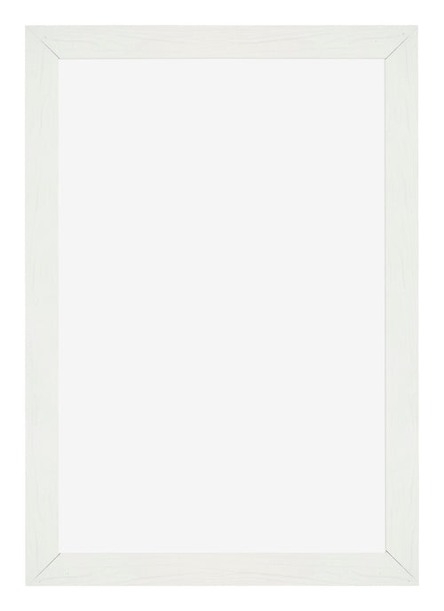 Mura MDF Cornice 32x45cm Blanco Barrido Davanti  | Yourdecoration.it