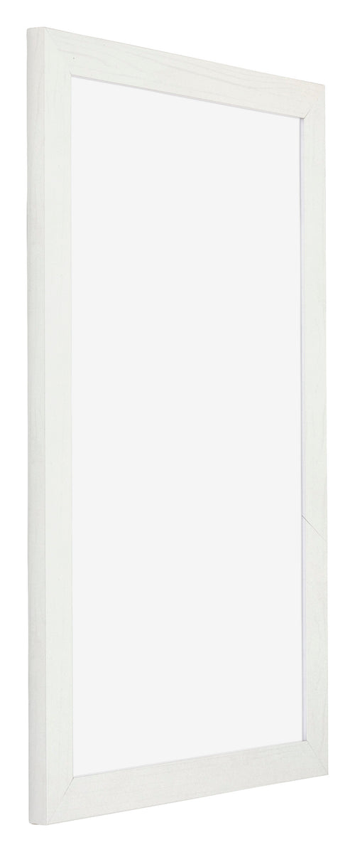 Mura MDF Cornice 33x48cm Blanco Barrido Davanti Obliquo | Yourdecoration.it