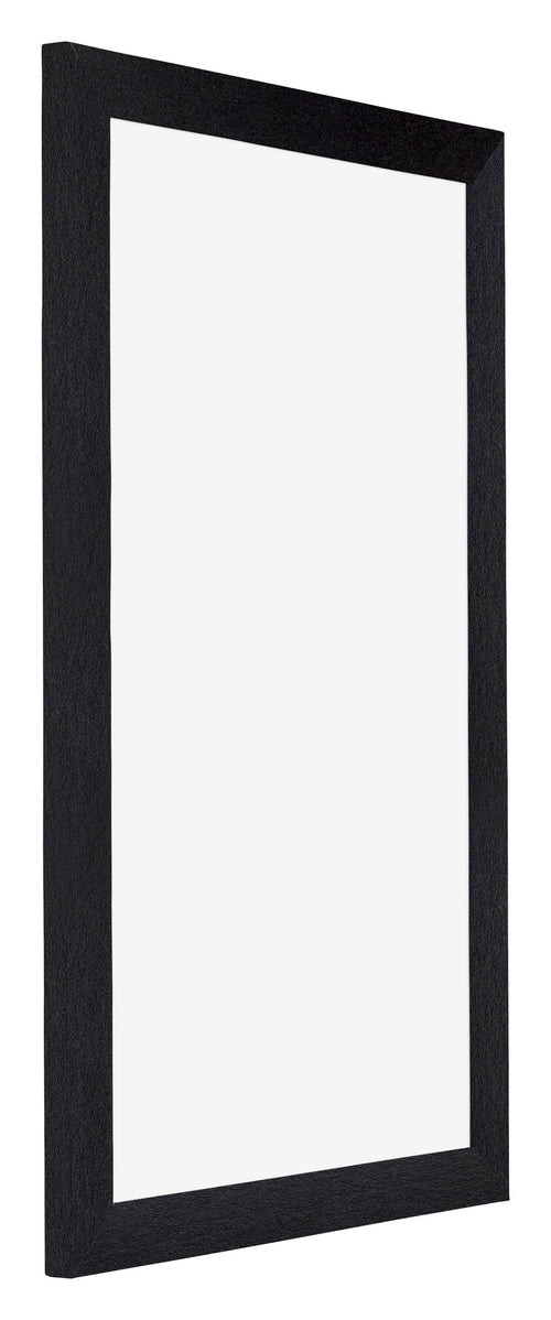 Mura MDF Cornice 33x48cm Negro Mate Davanti Obliquo | Yourdecoration.it